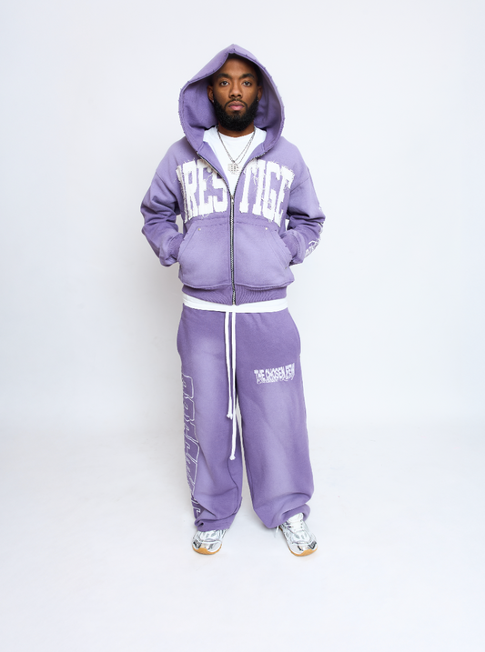 TCF LAVENDER ZIP UP